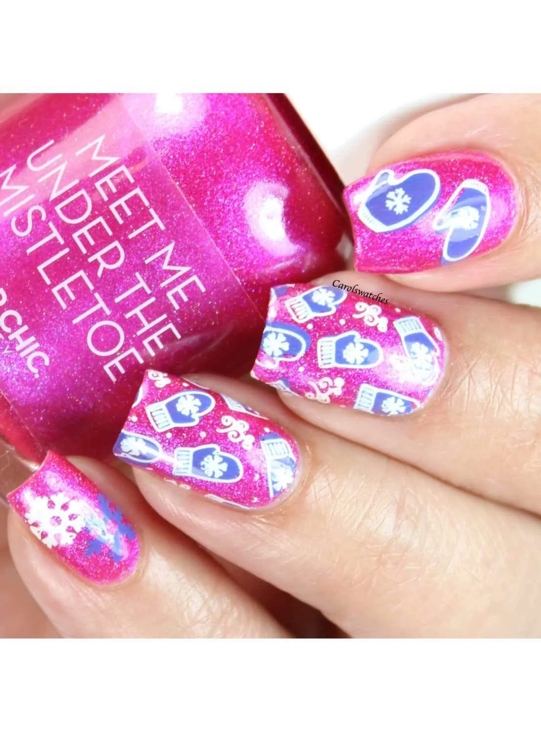 Jingle All The Way - Uber Chic Stamping Plate