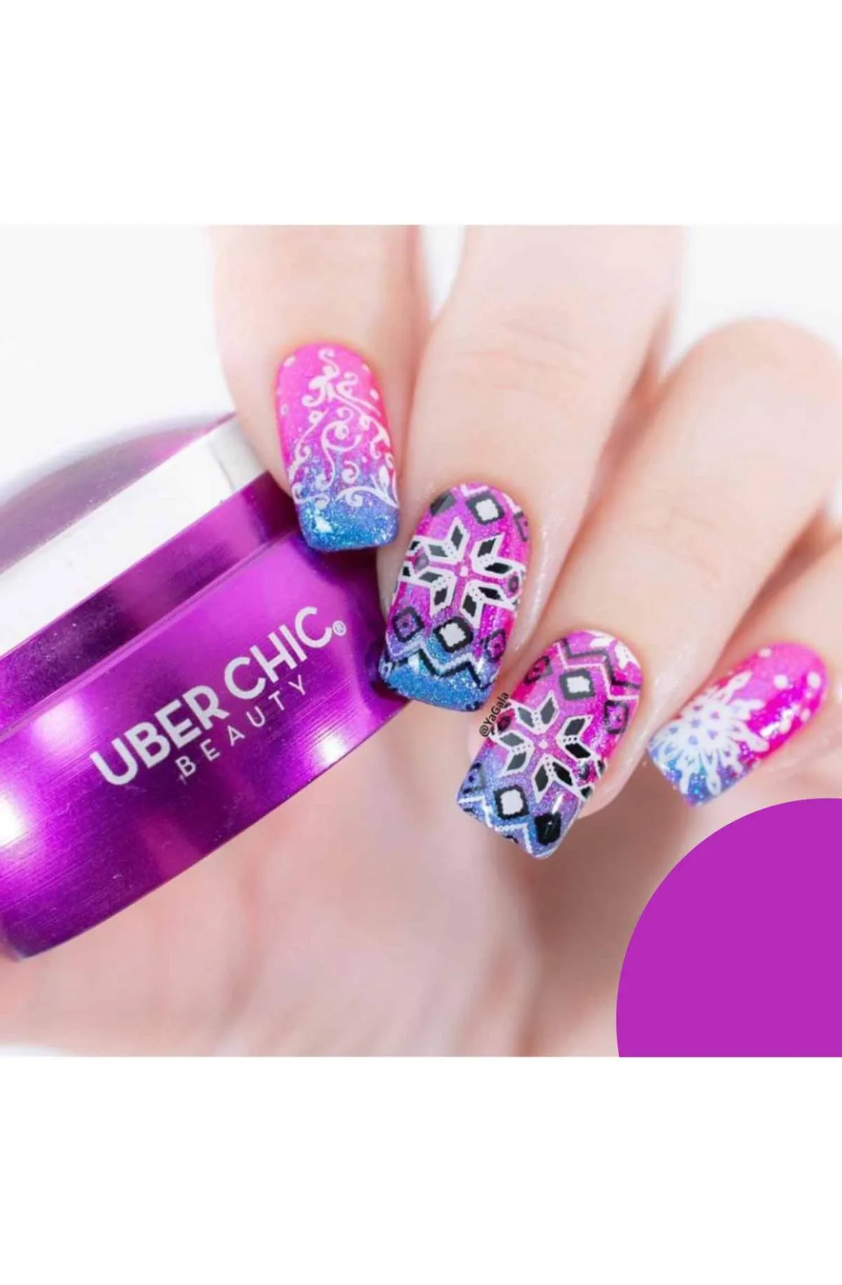 Jingle All The Way - Uber Chic Stamping Plate