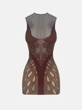 Juliet Dress Old Money Brown