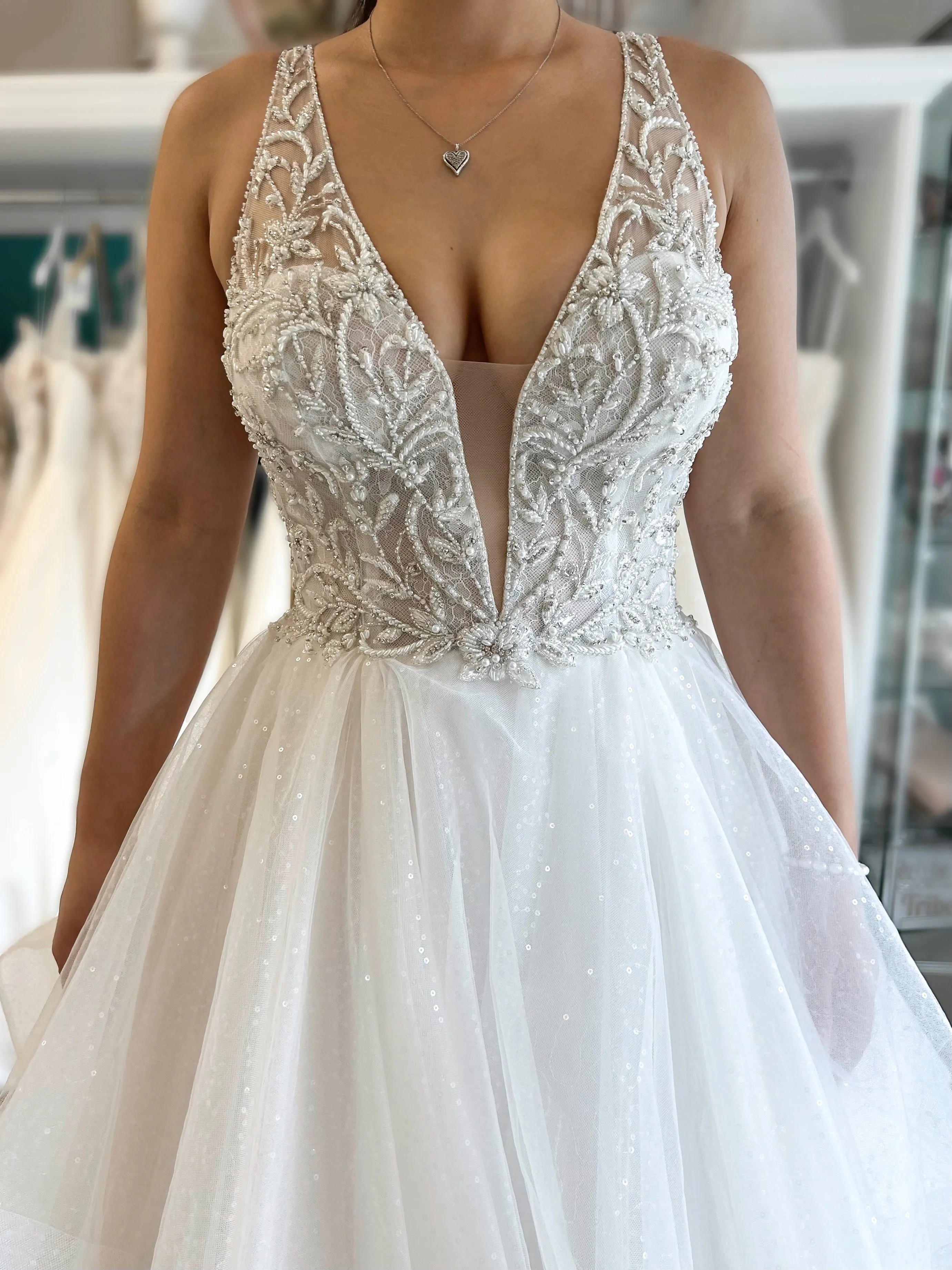 Justin Alexander 88227 Wedding Dress Sample