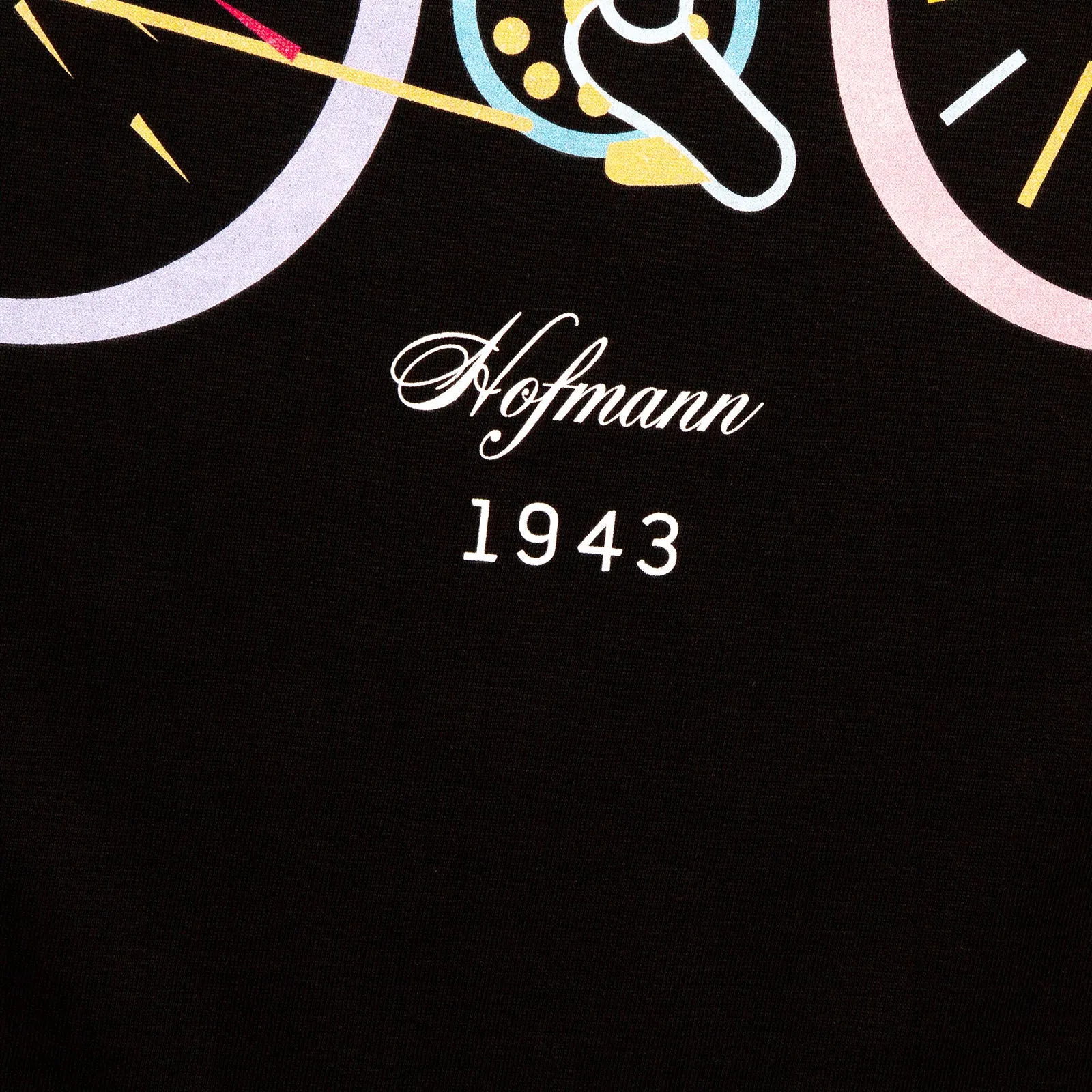 Kaleidoscopic Hofmann Back Print - Tshirt - Black
