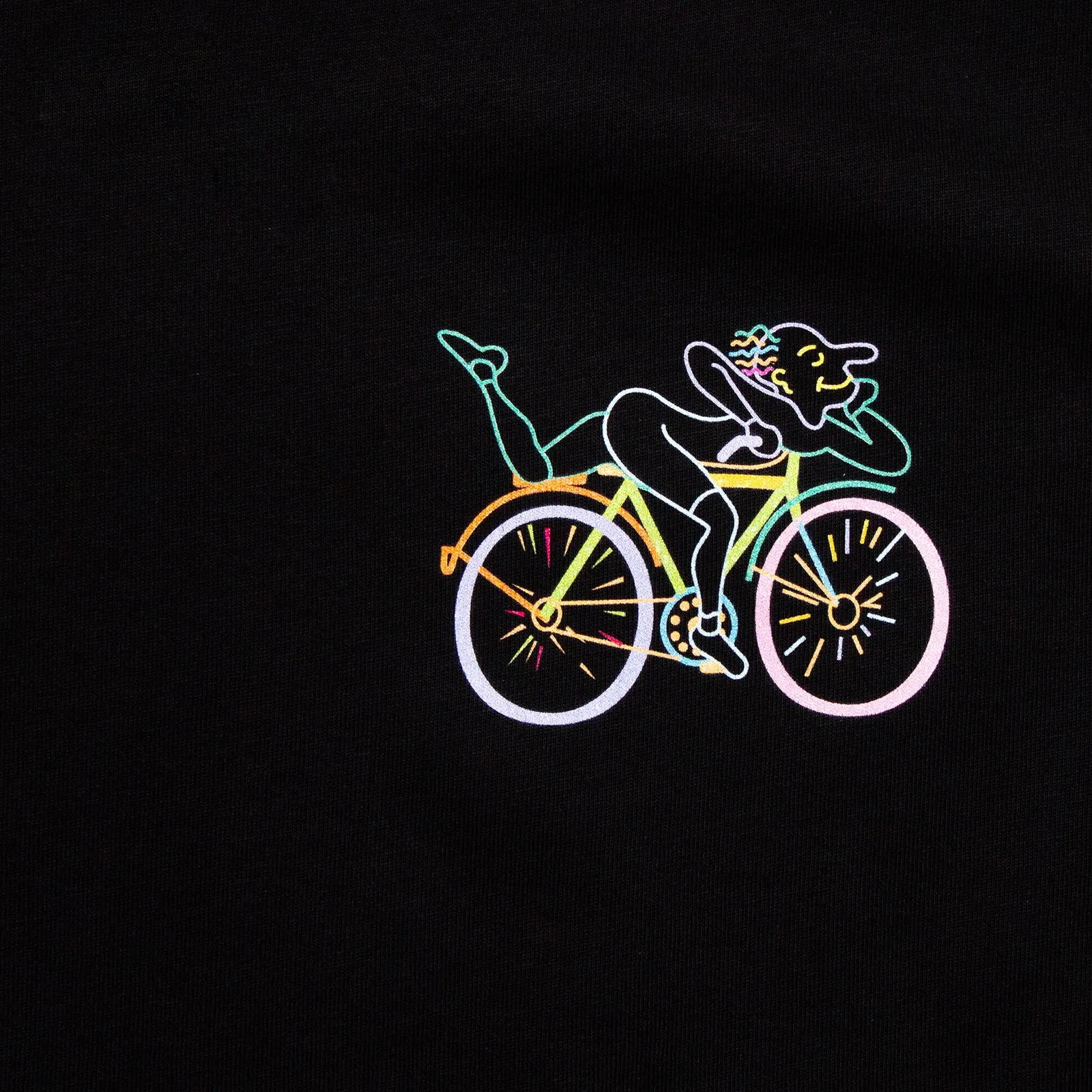 Kaleidoscopic Hofmann Back Print - Tshirt - Black