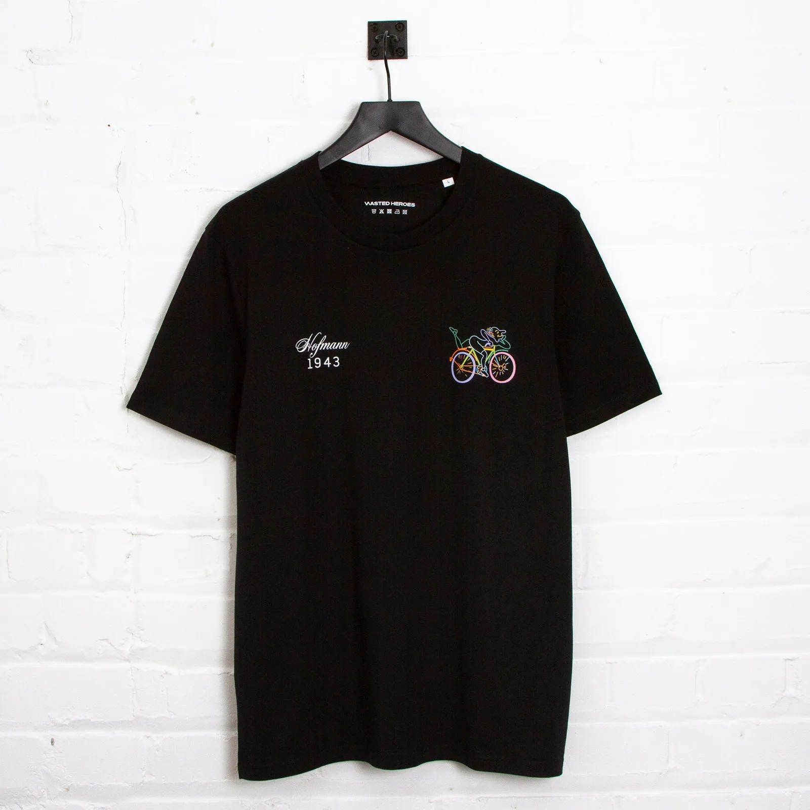 Kaleidoscopic Hofmann Back Print - Tshirt - Black