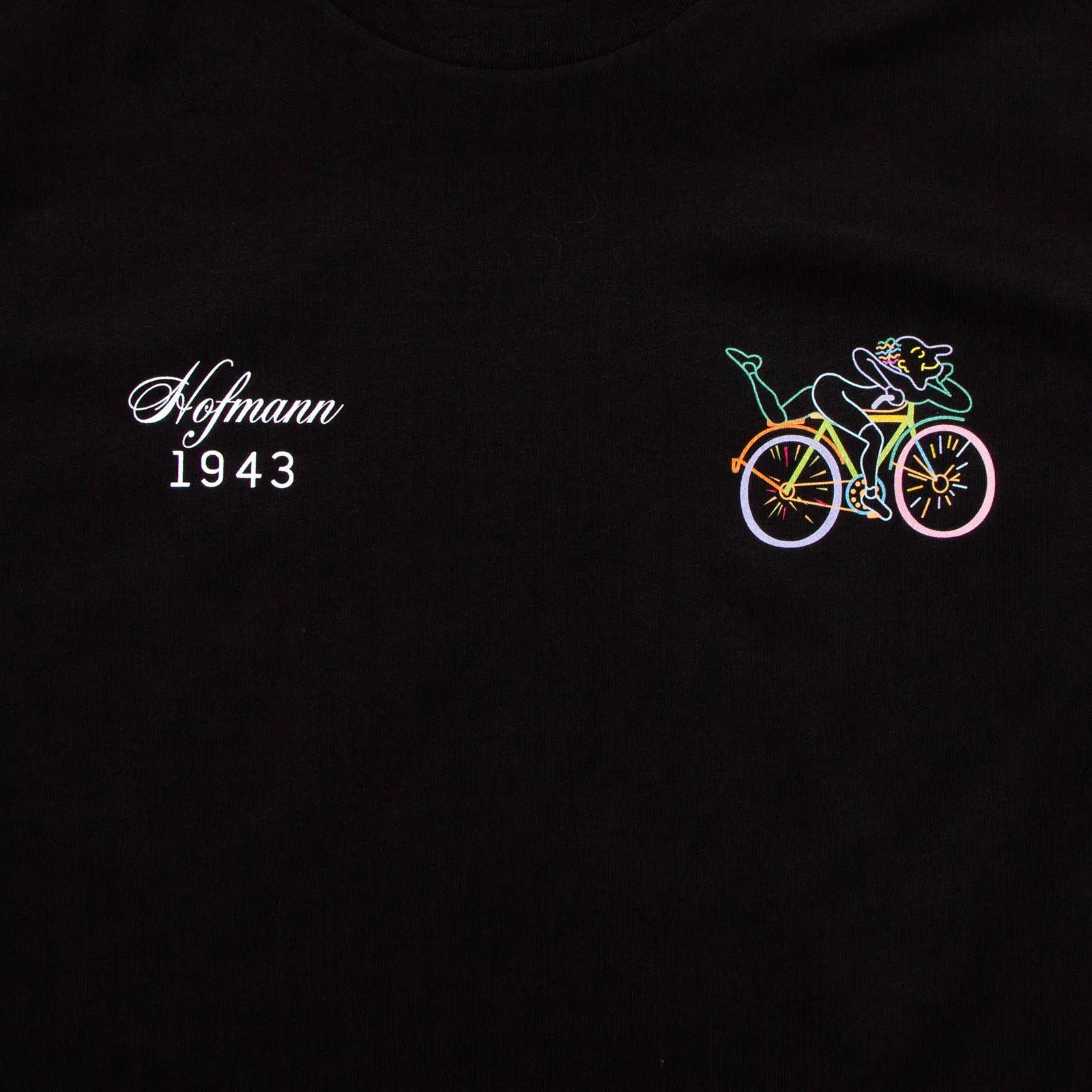 Kaleidoscopic Hofmann Back Print - Tshirt - Black