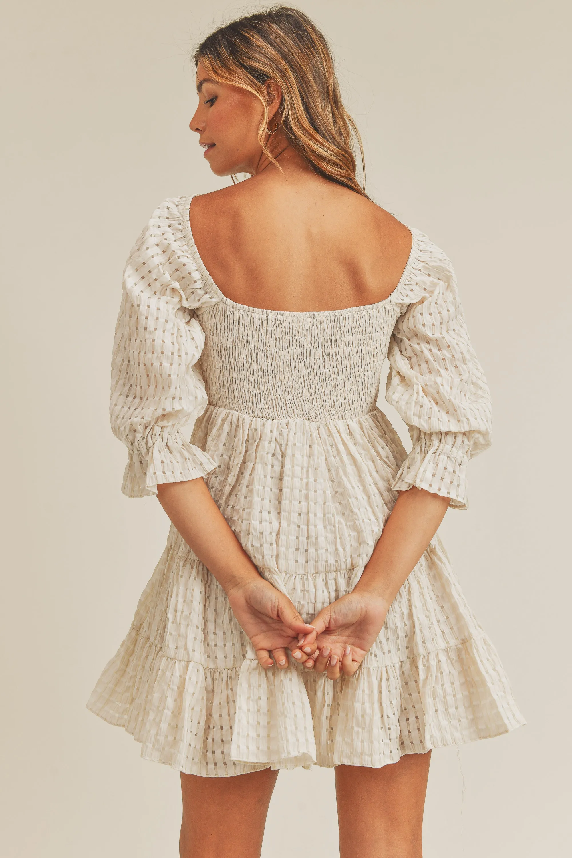 KATE SMOKED DRESS