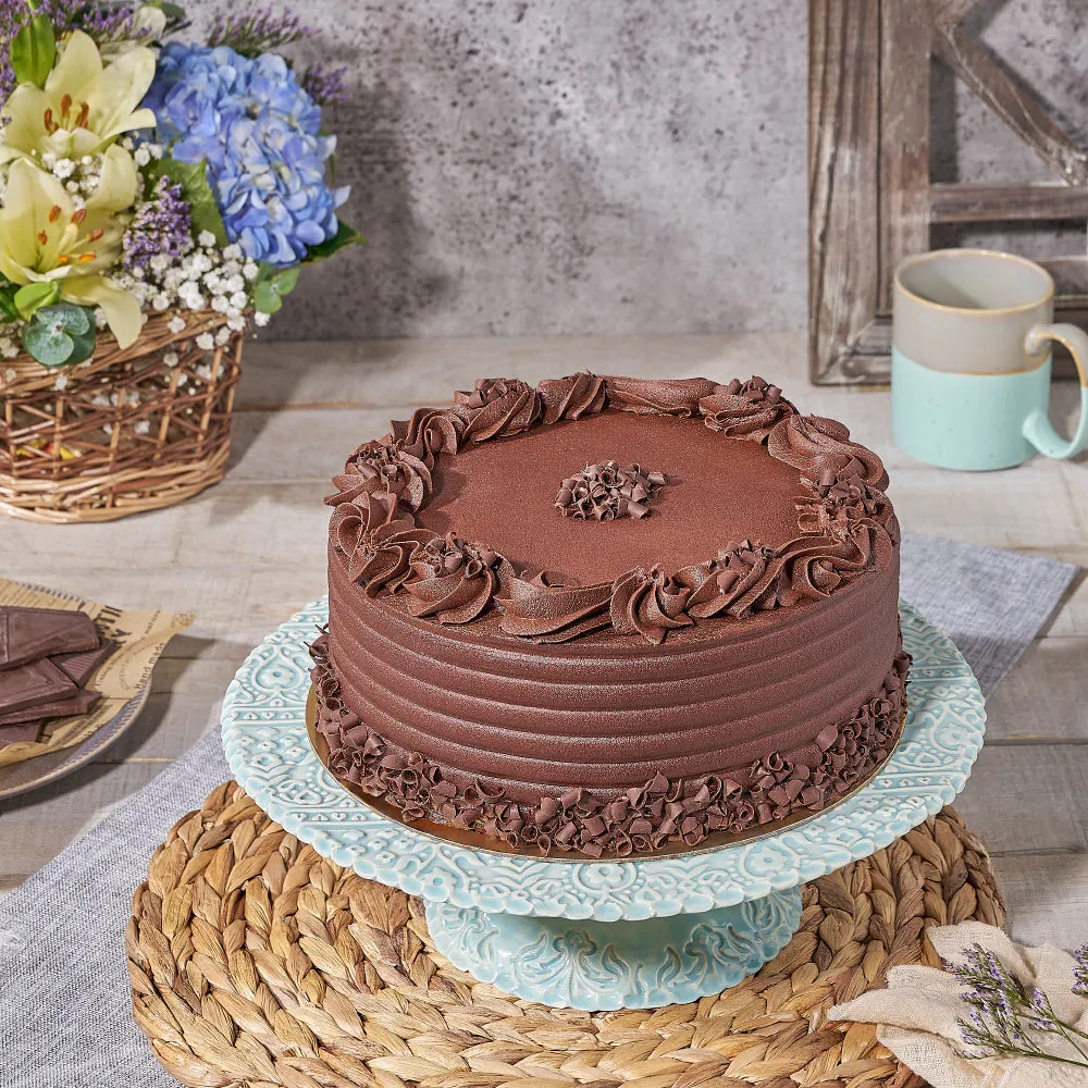 Large Chocolate Cake