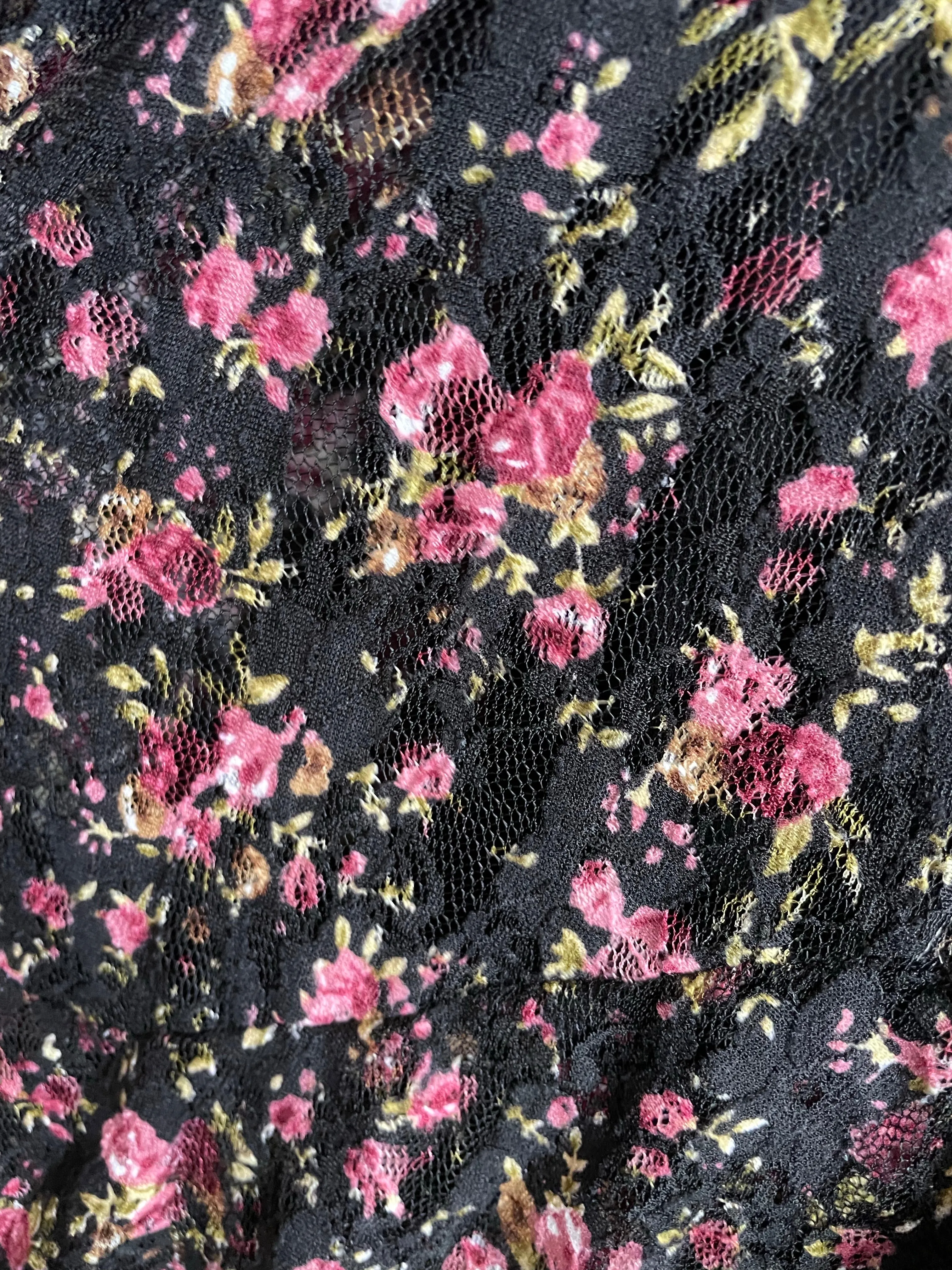 Layered Floral Lace Jacket