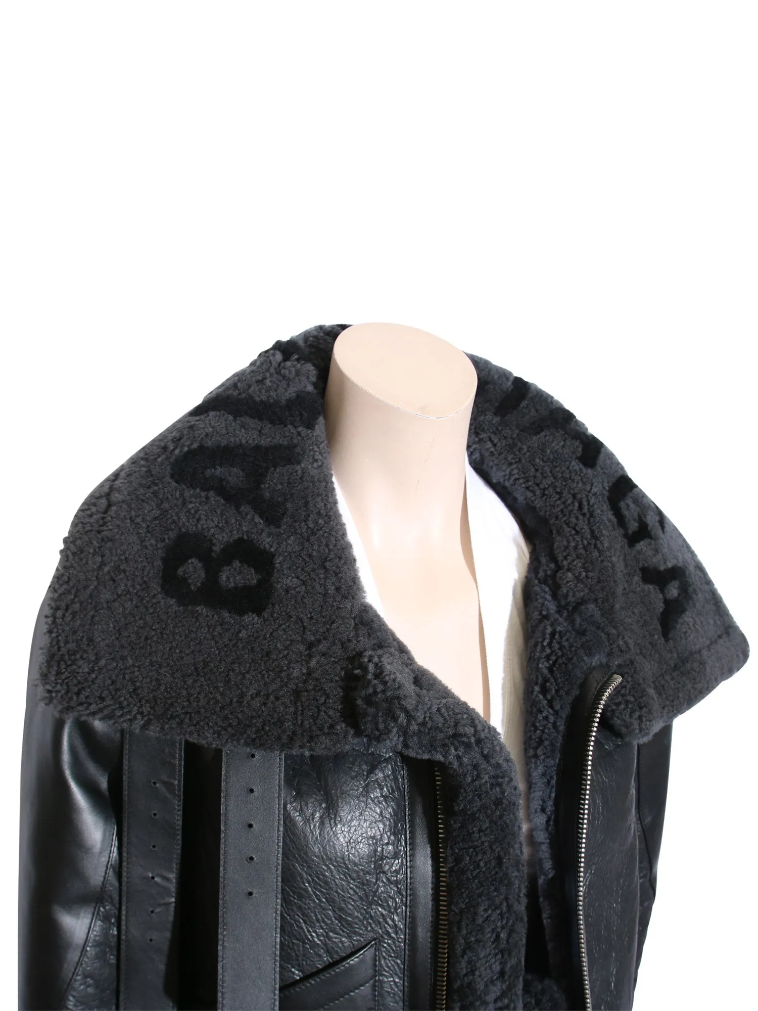 Le Bombardier Oversized Shearling Jacket