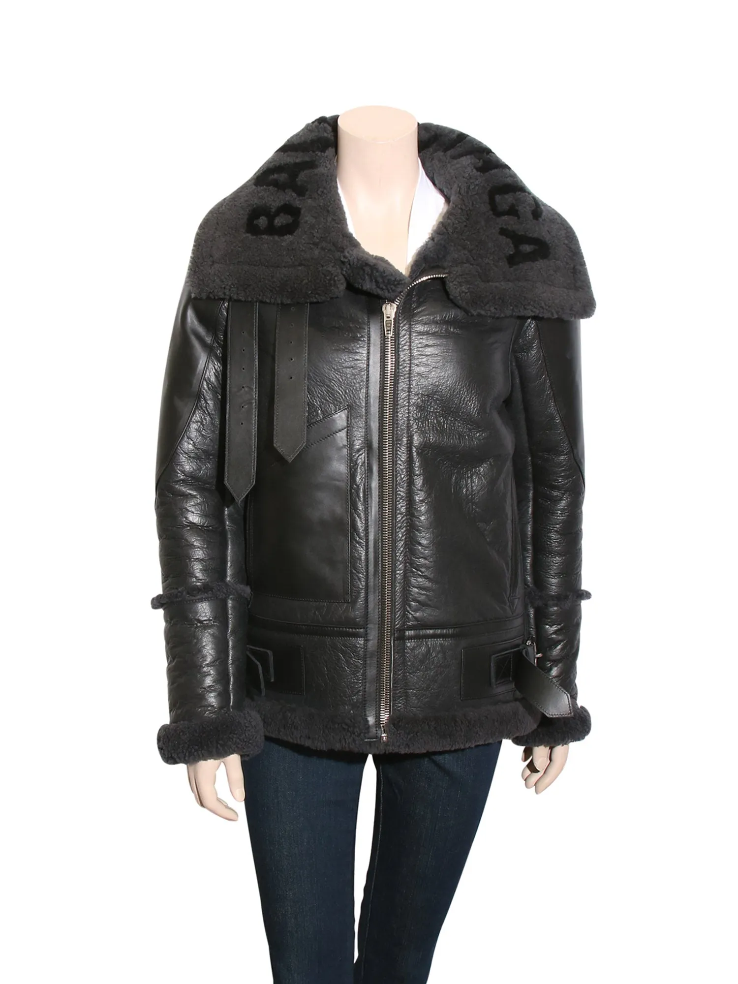 Le Bombardier Oversized Shearling Jacket