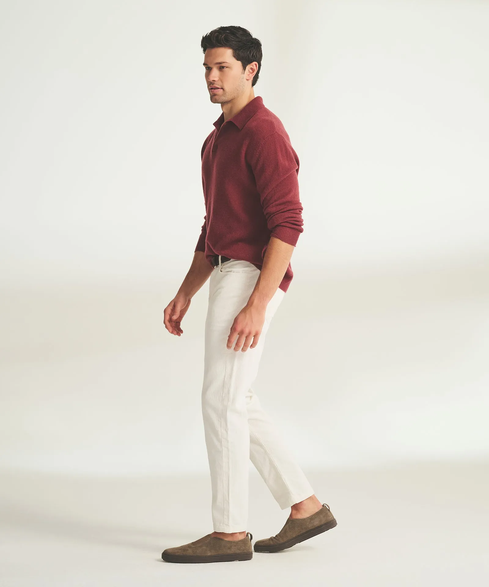 Lightweight Cashmere Relaxed Polo