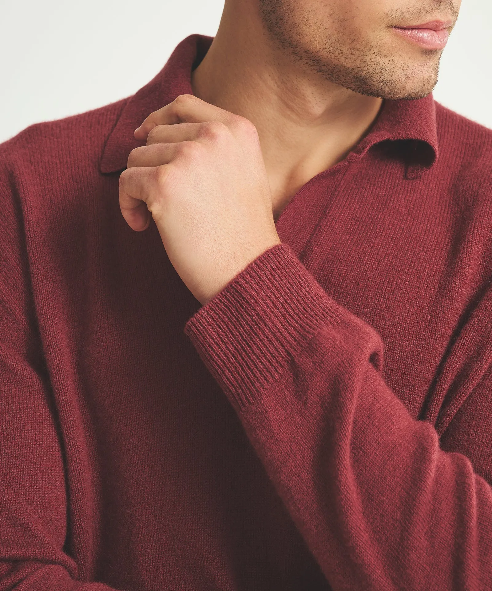 Lightweight Cashmere Relaxed Polo