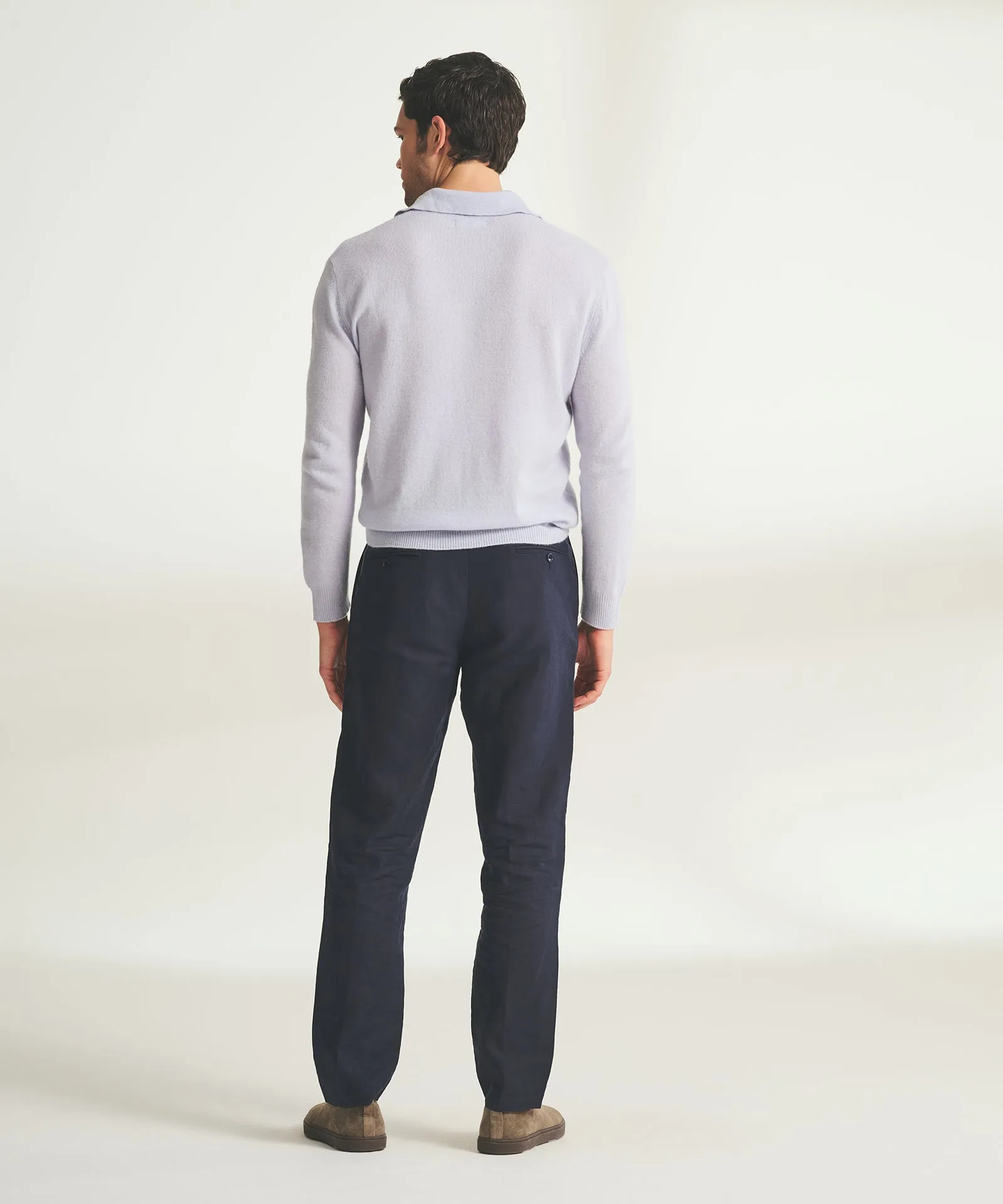 Lightweight Cashmere Relaxed Polo