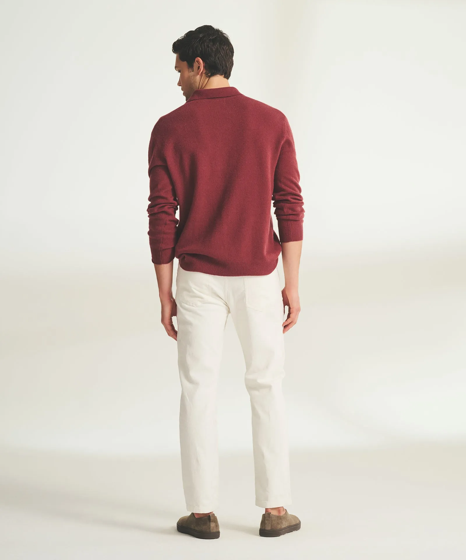Lightweight Cashmere Relaxed Polo