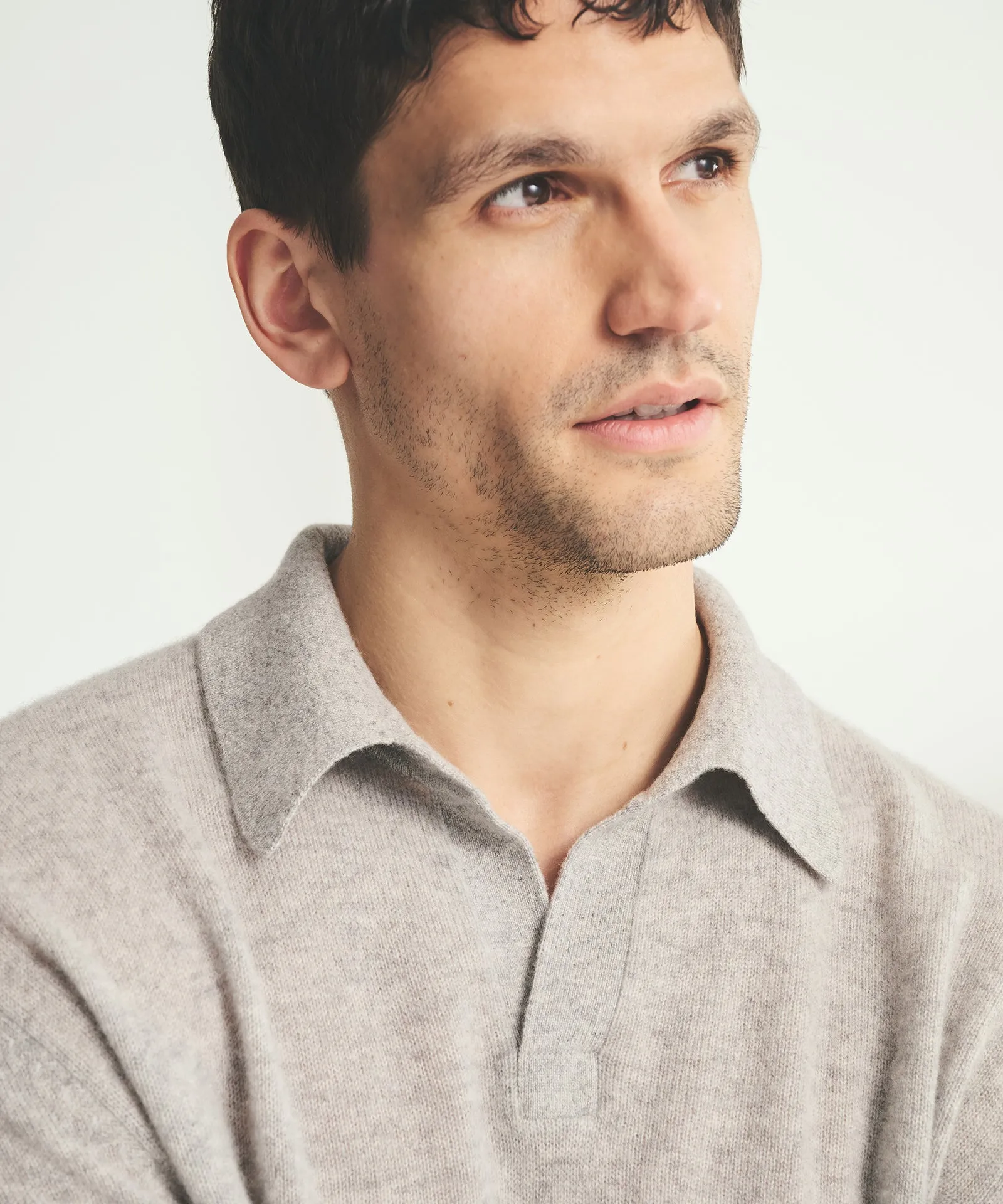 Lightweight Cashmere Relaxed Polo
