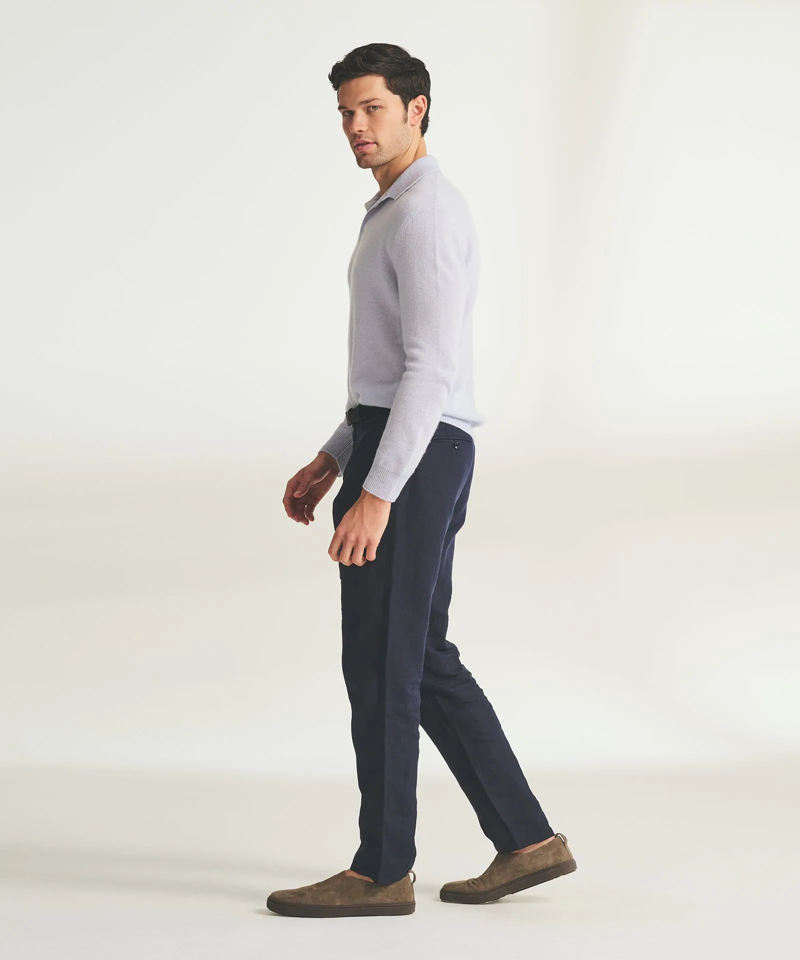Lightweight Cashmere Relaxed Polo