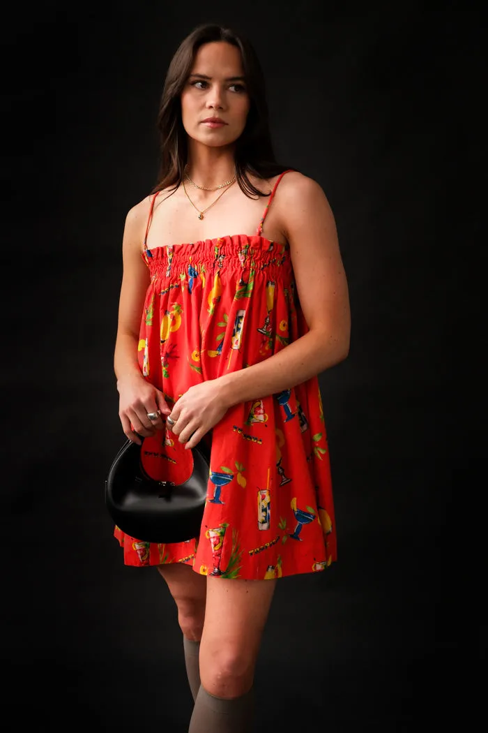 LILA STRAPPY MINI DRESS