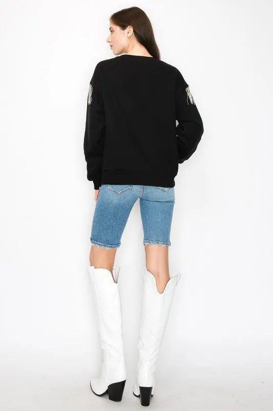 Linda Tassel Sweater