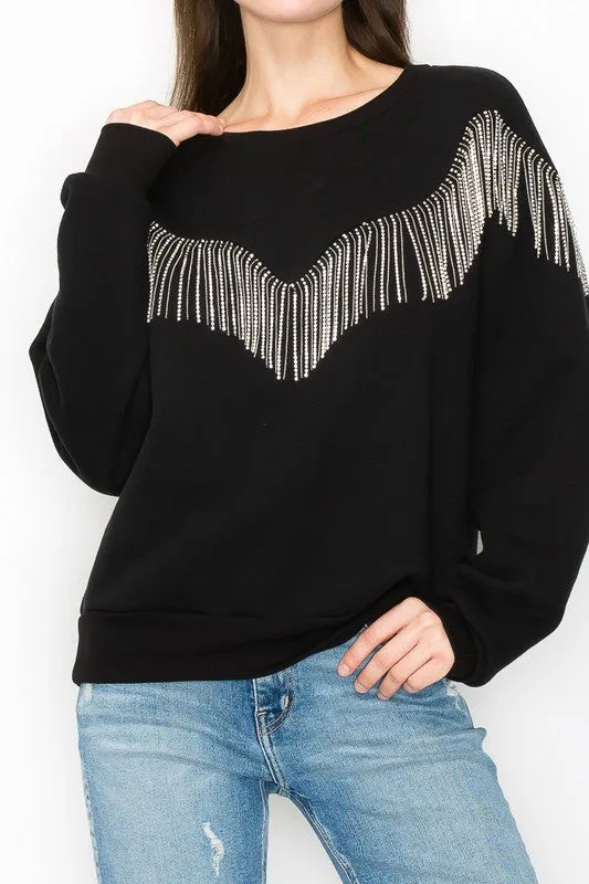 Linda Tassel Sweater