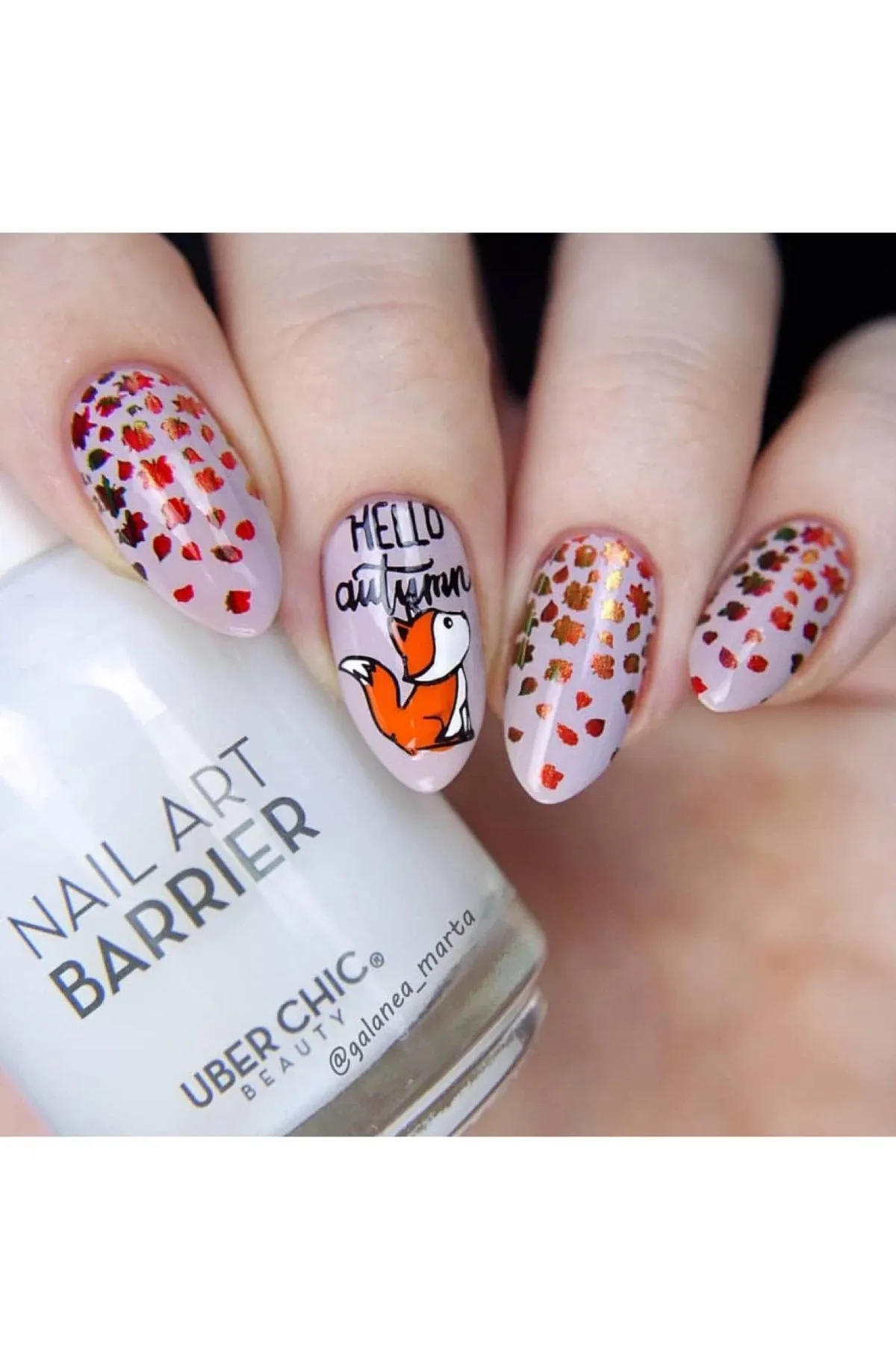 Lovely Leaves 4 - Uber Chic Stamping Plate