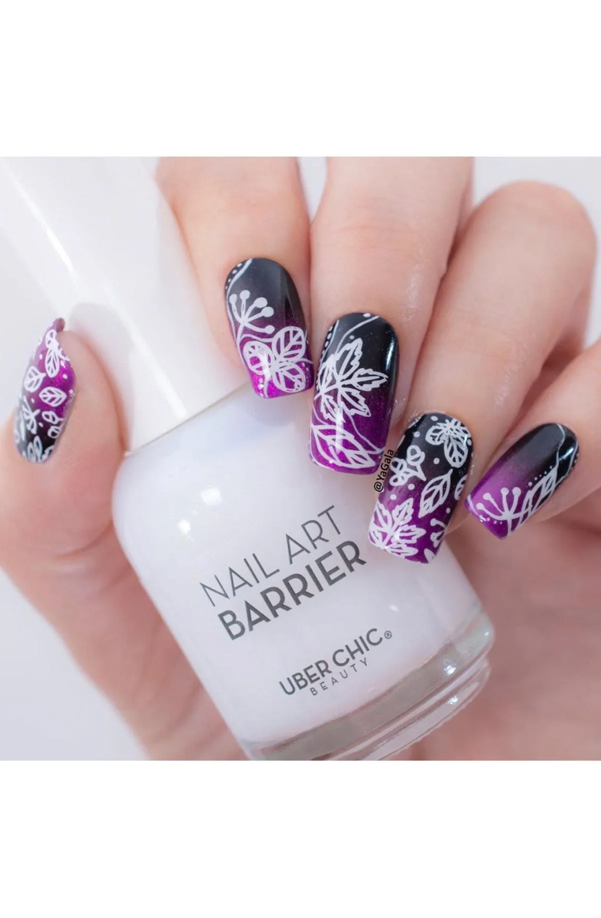 Lovely Leaves 4 - Uber Chic Stamping Plate