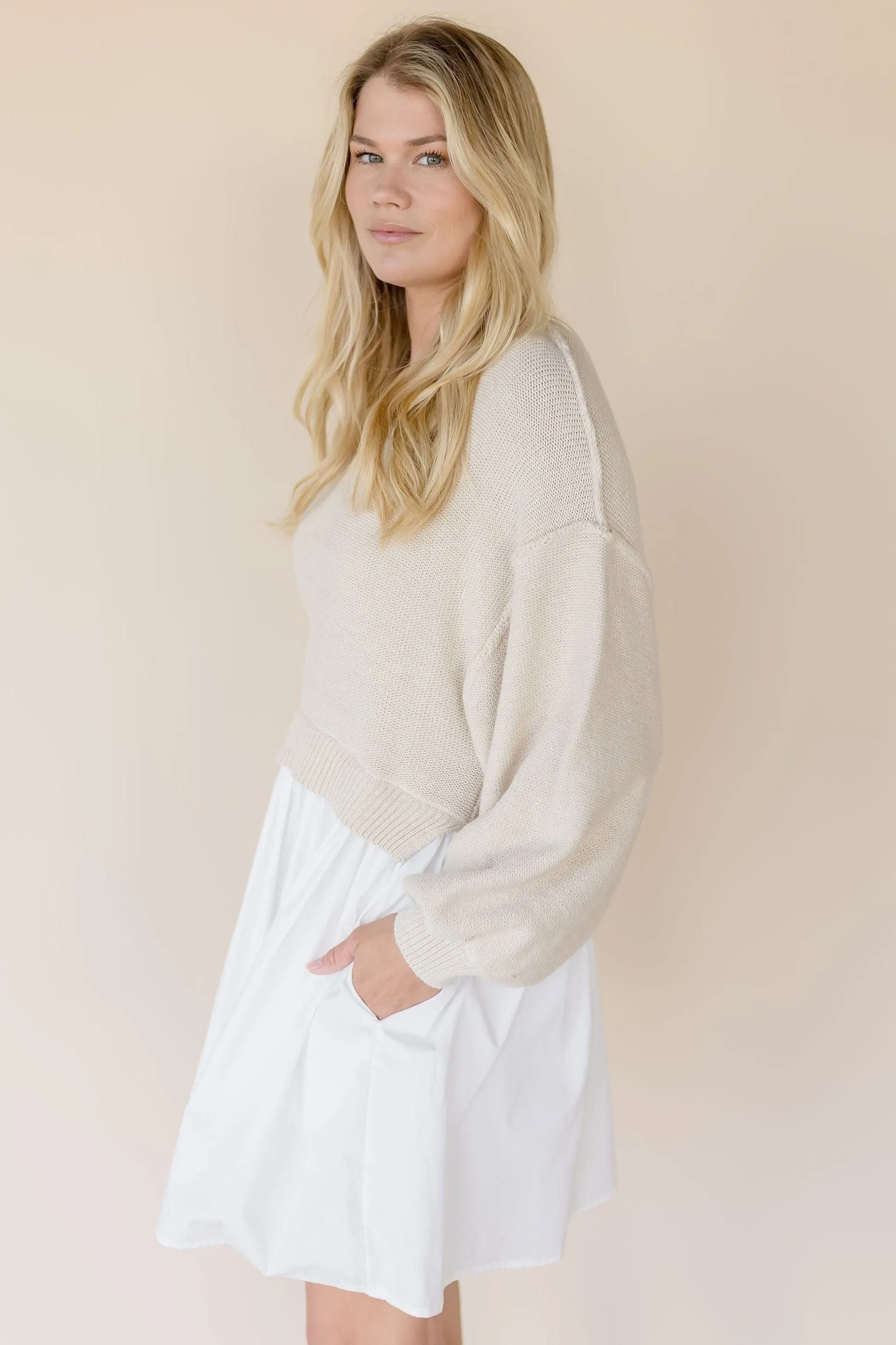 Loyre Oversized Sweater Dress