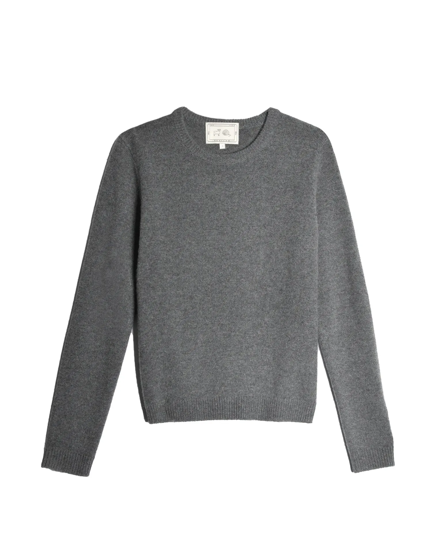 Lulu Sweater in Dark Heather Grey