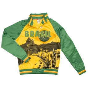Men's 2014 FIFA World Cup Soccer Brasil on Frame Sublimation Track Jacket