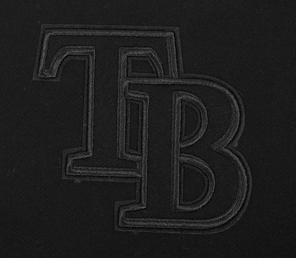 MLB TAMPA BAY RAYS NEUTRAL WOMEN'S CREWNECK (BLACK)