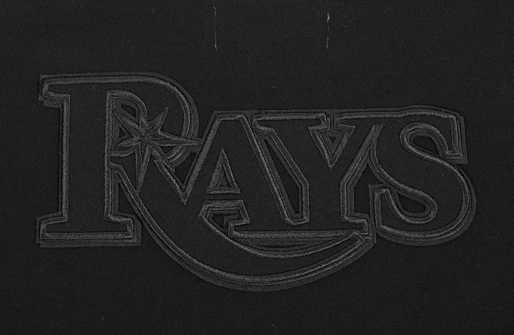 MLB TAMPA BAY RAYS NEUTRAL WOMEN'S CREWNECK (BLACK)
