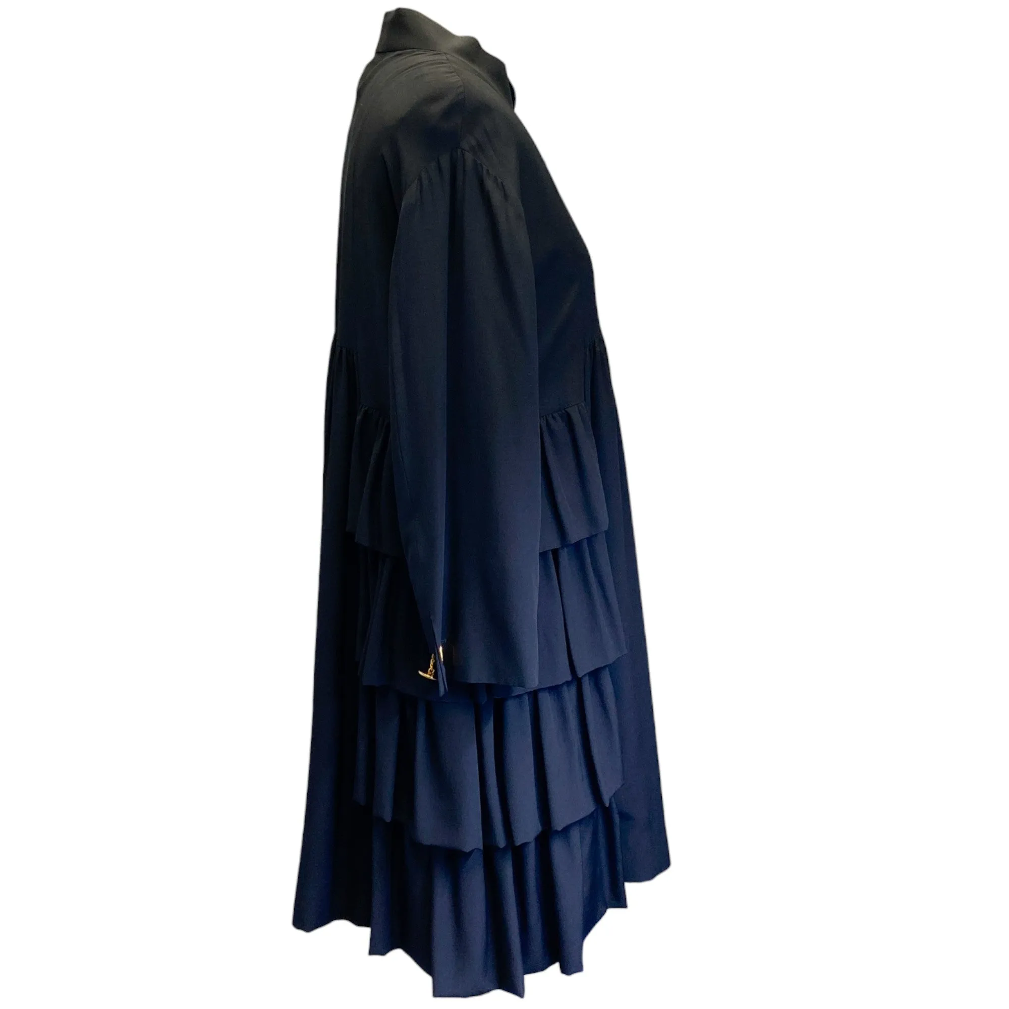Moschino Black Ruffle 30 Years Dress