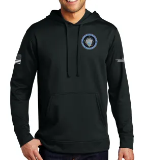 NIST & NSDC Performance Hoodie Sweatshirt. (This material is lighter than the 50-50) This sweatshirt is NOT approved for PT.