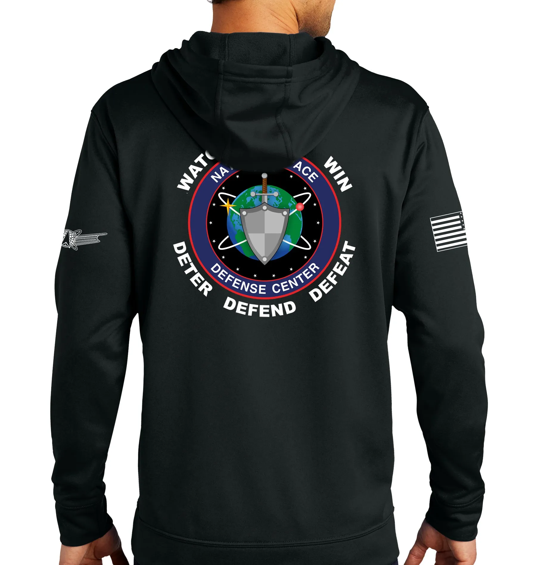 NIST & NSDC Performance Hoodie Sweatshirt. (This material is lighter than the 50-50) This sweatshirt is NOT approved for PT.