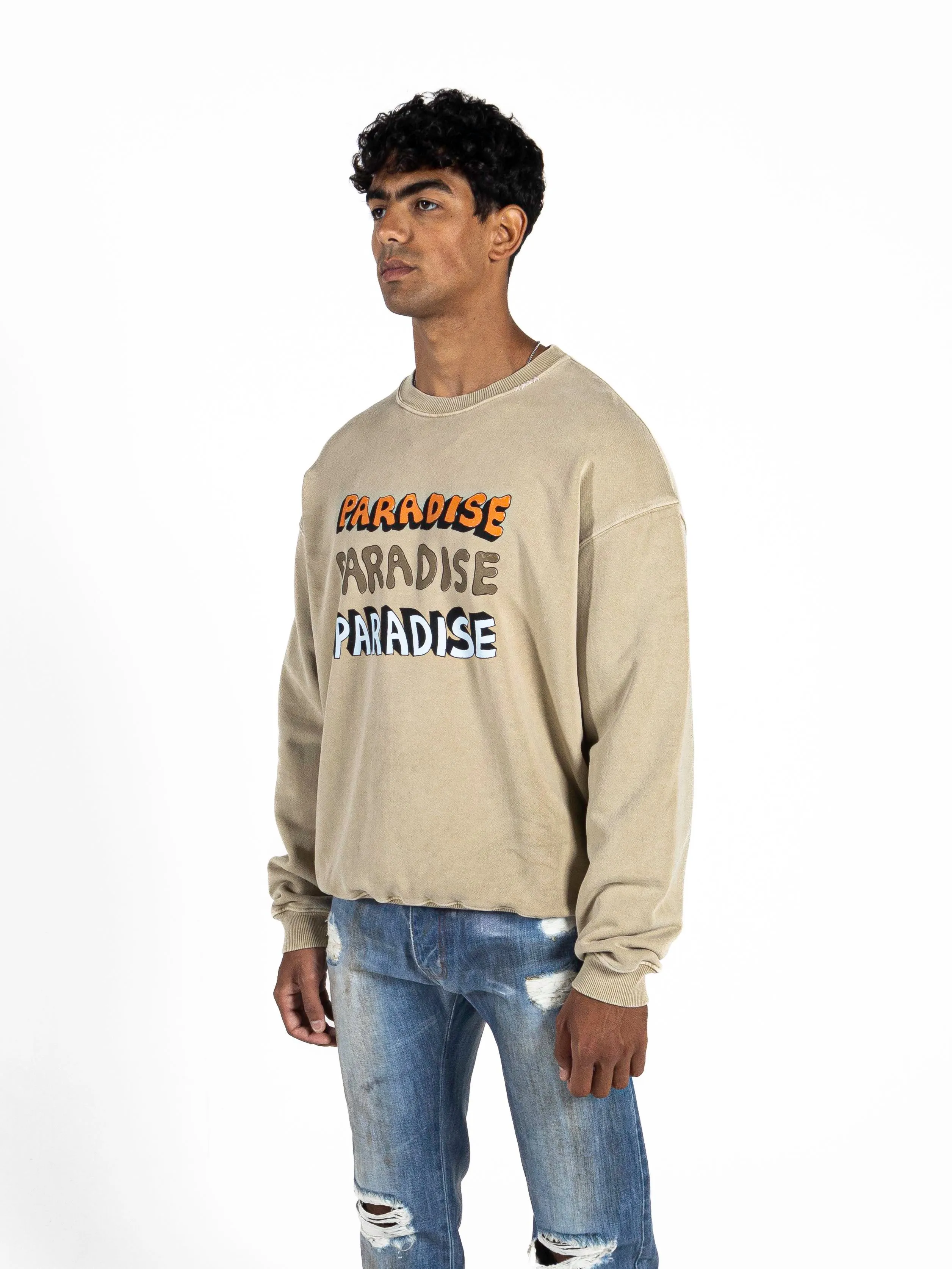 Paradise Paradise Paradise Sweater - Fields Of Rye