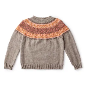 Patons Cumberland Knit Yoke Sweater