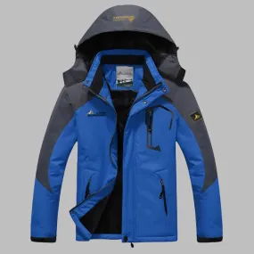 PeakPro Parka | Warmer wasserdichter Wintermantel für Herren mit Fleecefutter für Bergabenteuer