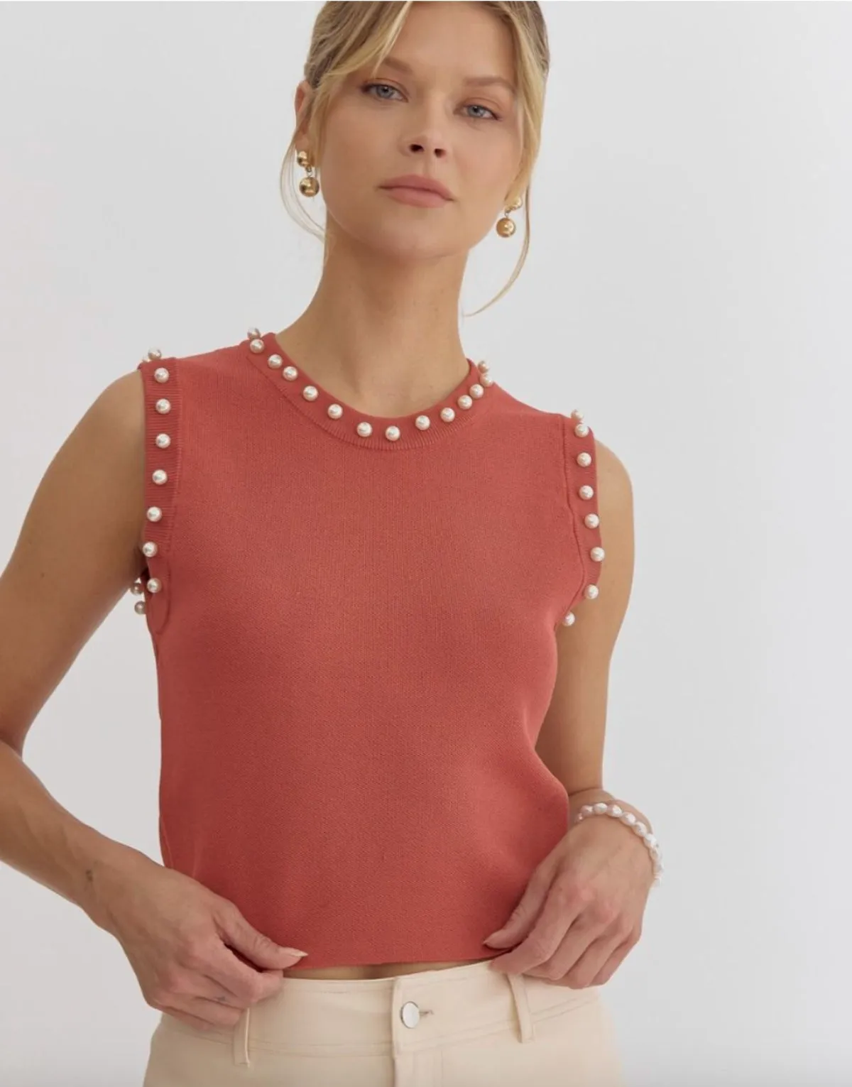 Pearl Tank Sweater