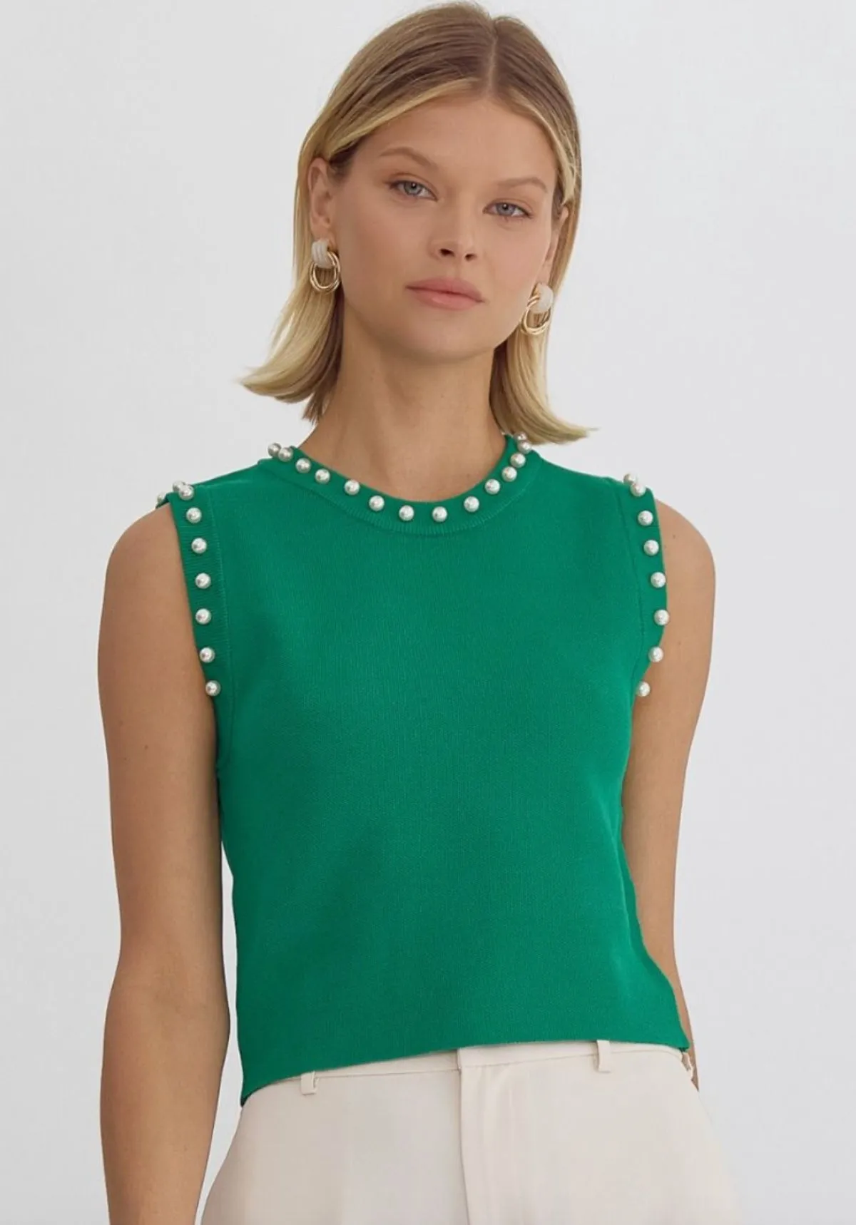 Pearl Tank Sweater