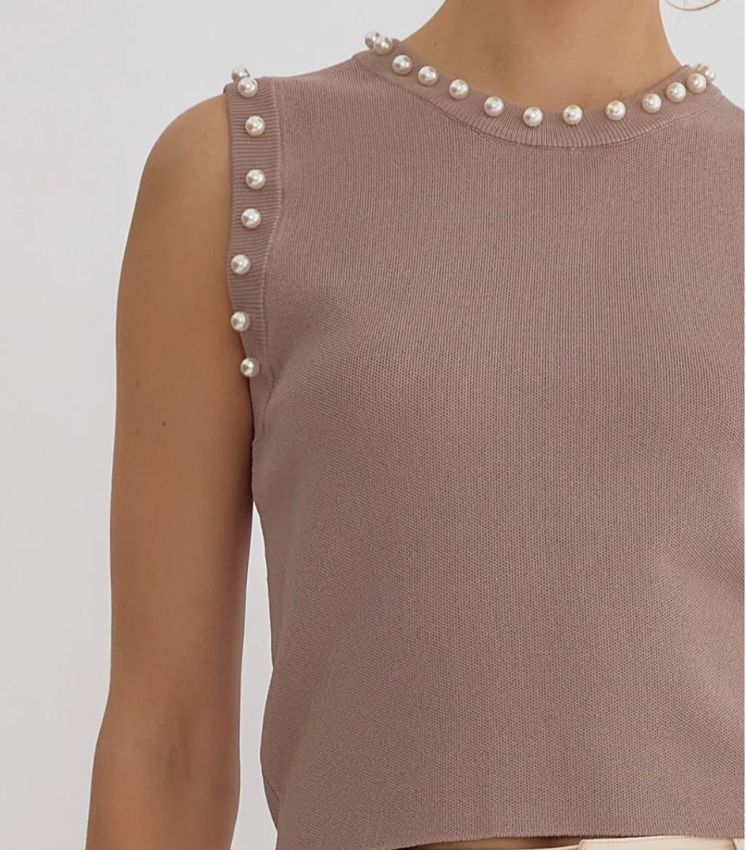Pearl Tank Sweater