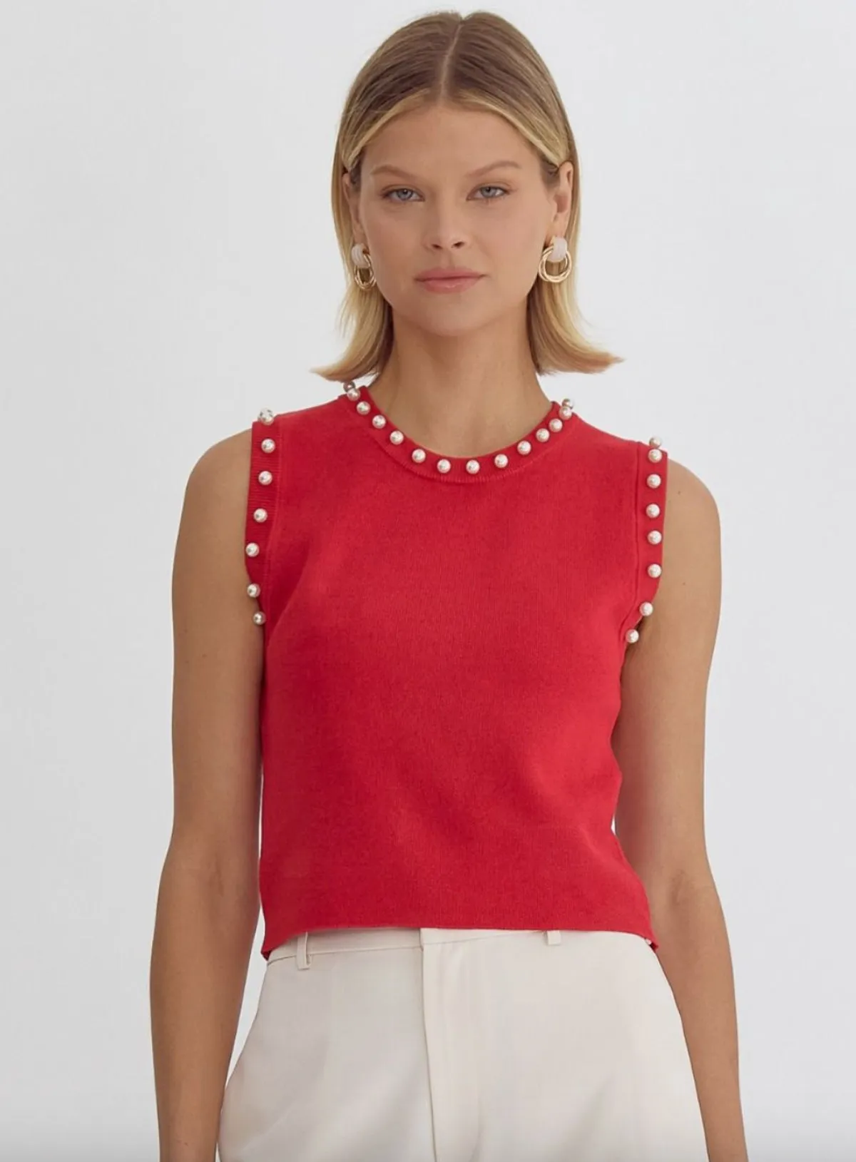 Pearl Tank Sweater
