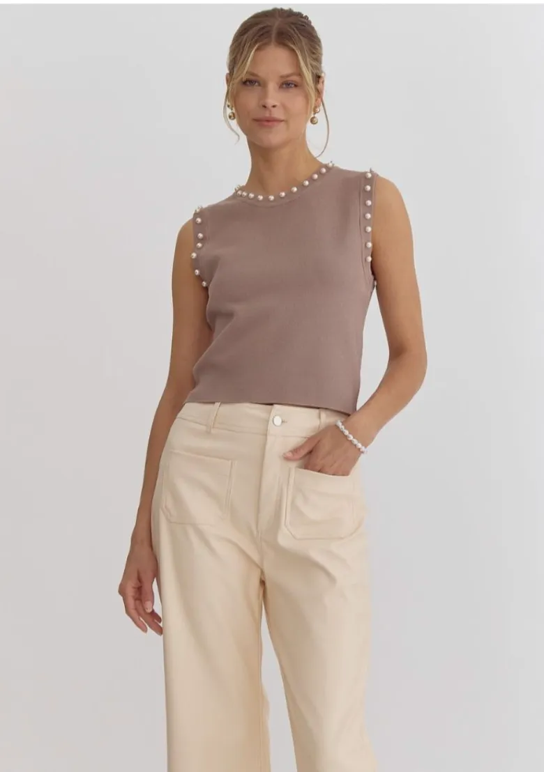 Pearl Tank Sweater