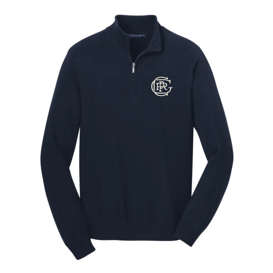 PR Golf Club 1/2-Zip Sweater