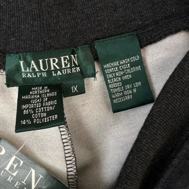 Ralph Lauren Workout Sweat Active Fit Pants Size 1X