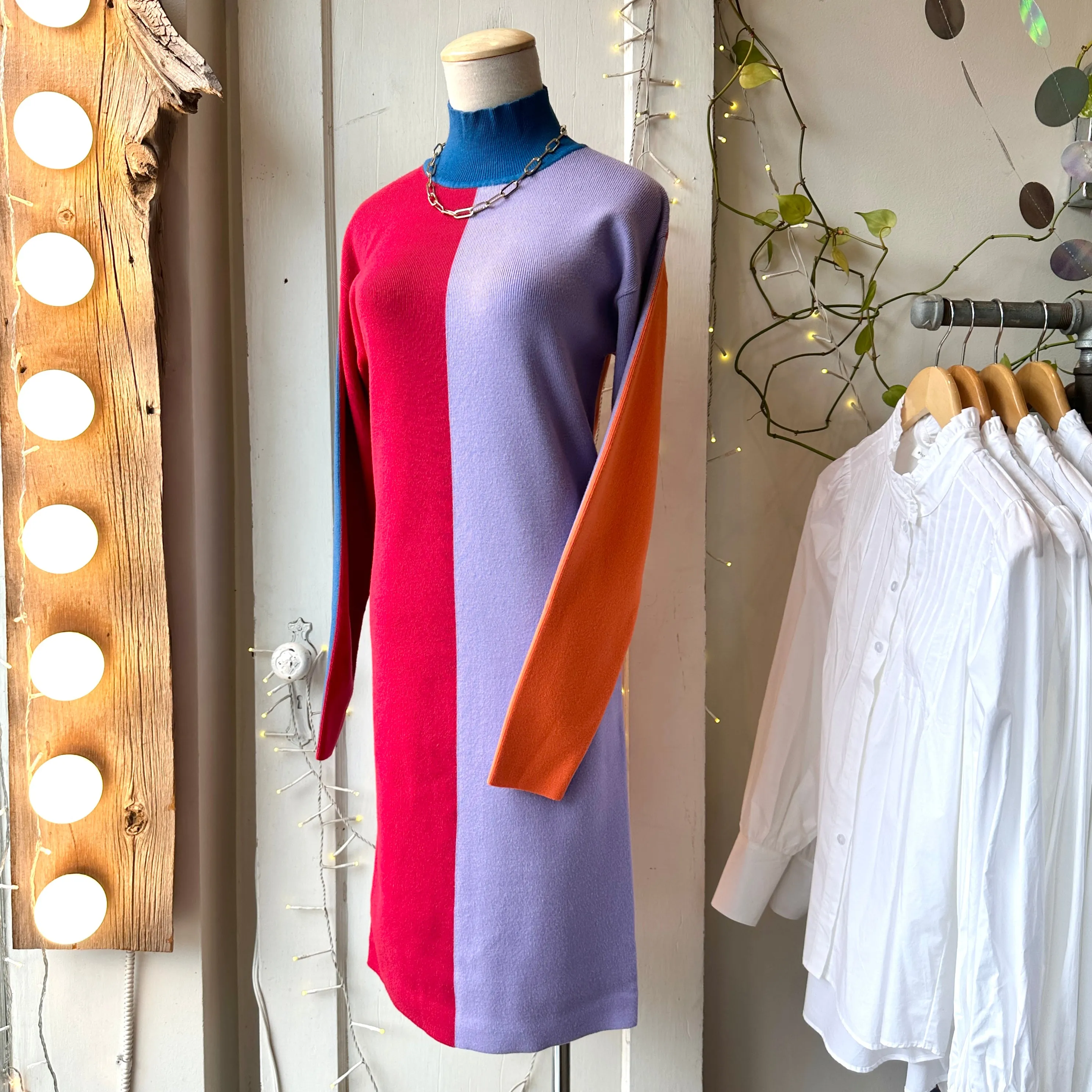 Redsky // Tight Dress Knit Colourblock