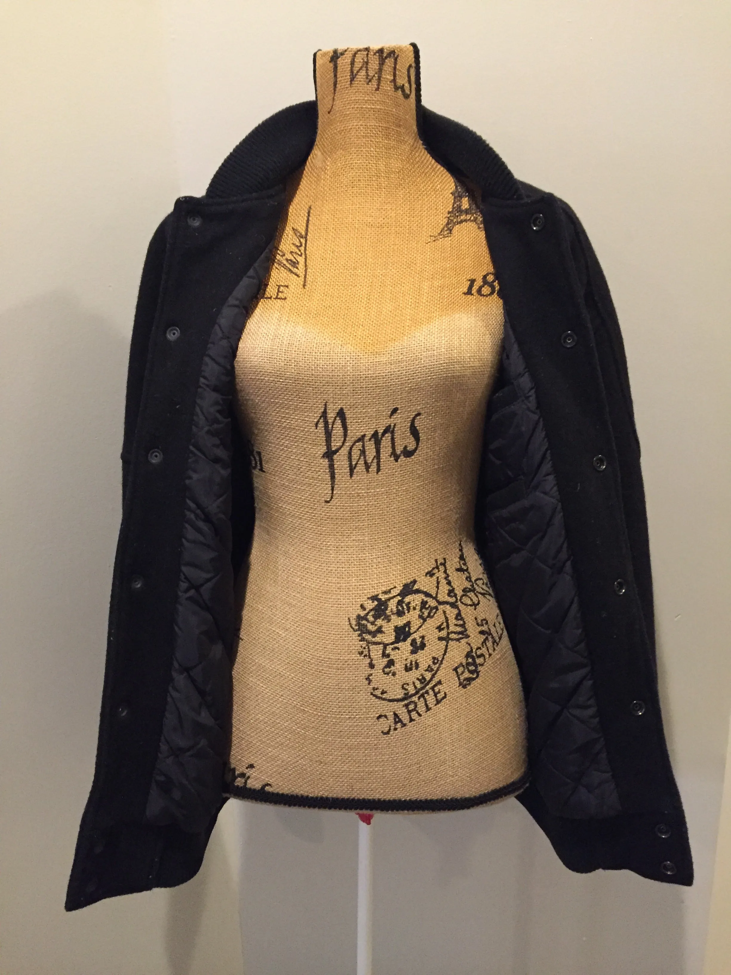 Retreat Black Varsity Jacket SOLD
