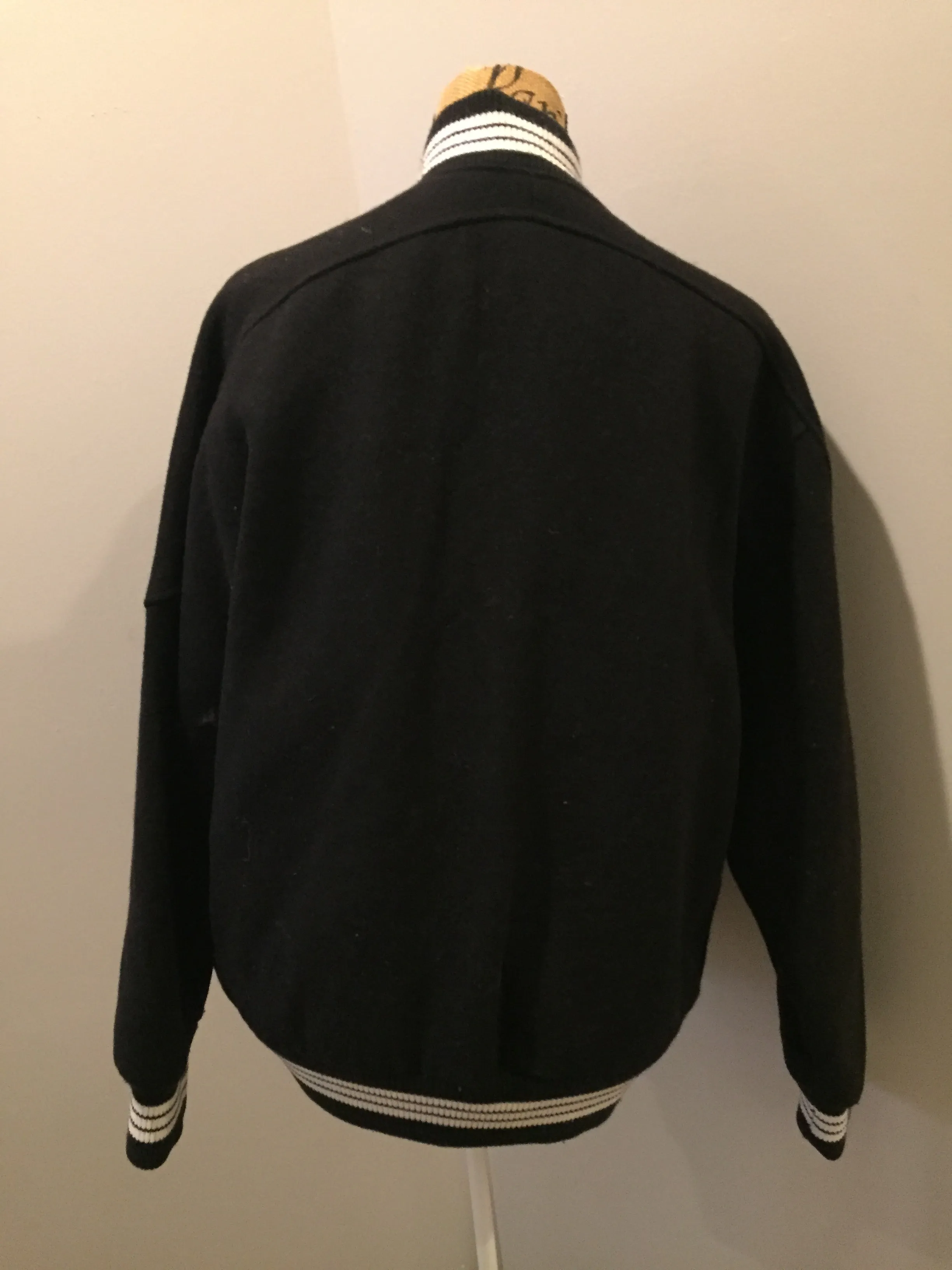 Retreat Black Varsity Jacket SOLD