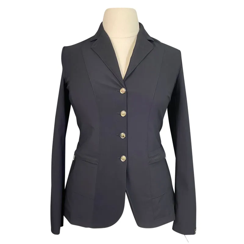 Sarm Hippique 'Verbania' Show Coat in Black - Women's IT 48 (US 12)