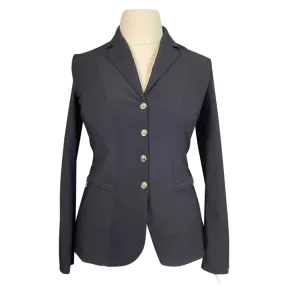 Sarm Hippique 'Verbania' Show Coat in Black - Women's IT 48 (US 12)