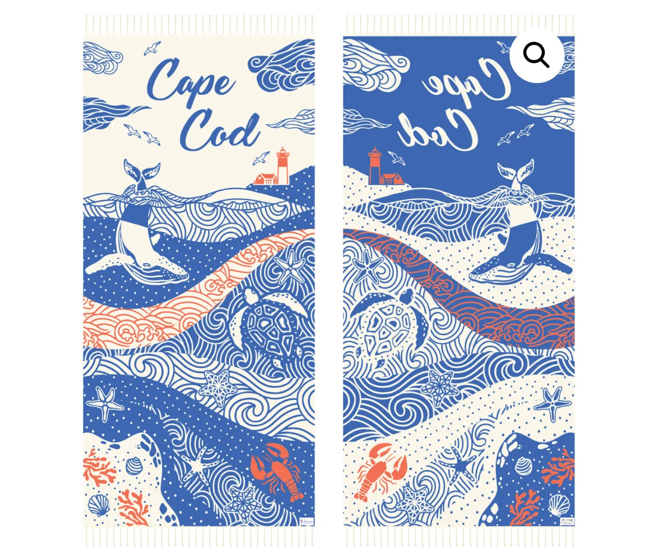 Save Our Seas Cape Cod Beach Towel