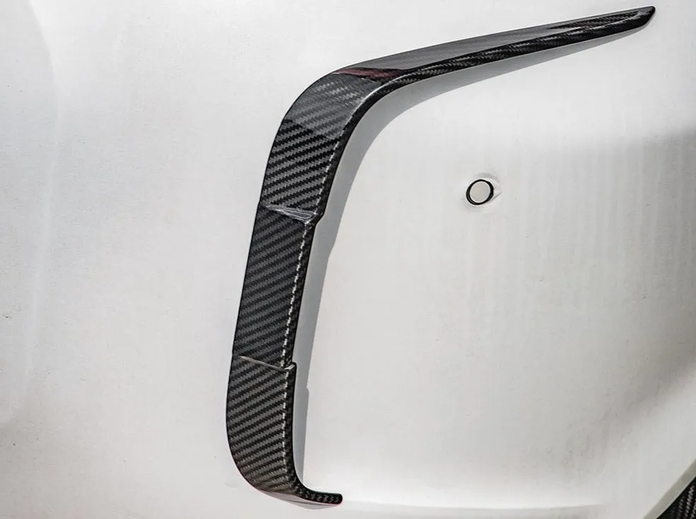 SQ-Aero Carbon Fiber Rear Reflector Trim Set - F87 M2