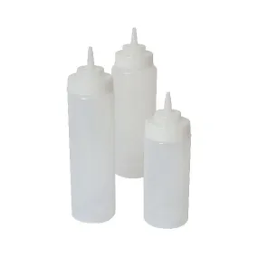 Squeeze Bottle Clear 16oz/47cl - Wide Neck